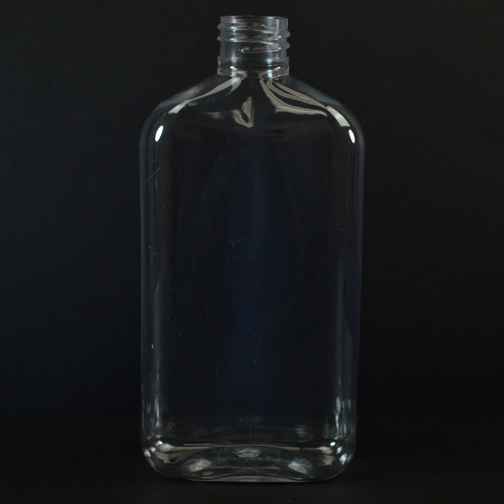 425 ml 28/410 Metric Oblong Clear PET Bottle