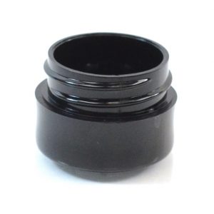 Plastic Jar 0.125 oz. Thick Wall PP Black 33-400_1436