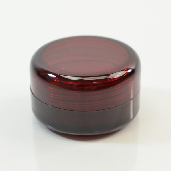 Plastic Jar 0.5 oz. Mode PET Dark Red 43SP_1405