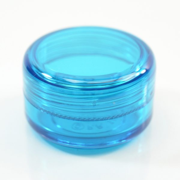 Plastic Jar 0.5 oz. Mode PET Light Blue 43SP_1407