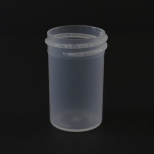 Plastic Jar 0.875 oz. Regular Wall Straight Base Natural PP 33-400_1254