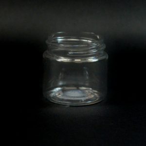 Plastic Jar 1 oz. Straight Sided PET Clear 38-400_1359