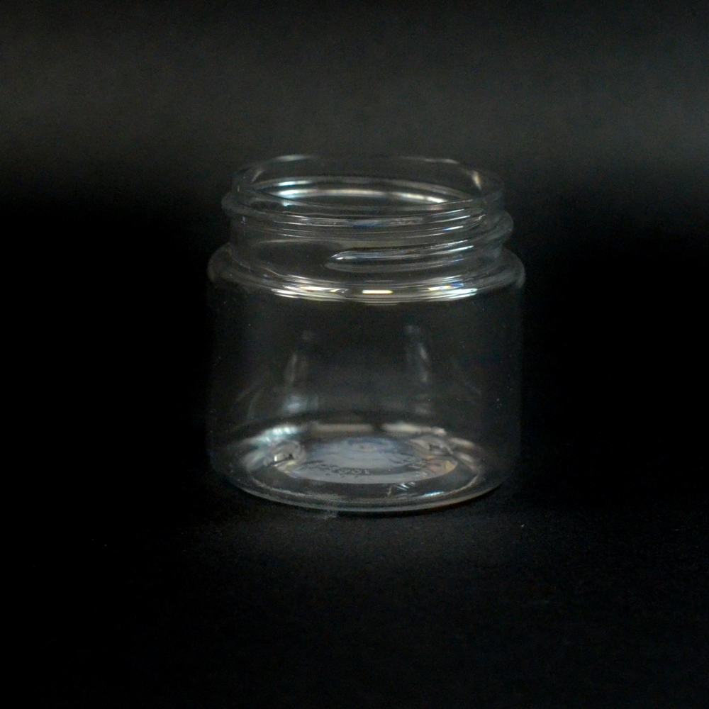 1 oz 38/400 Wide Mouth Clear PET Jar