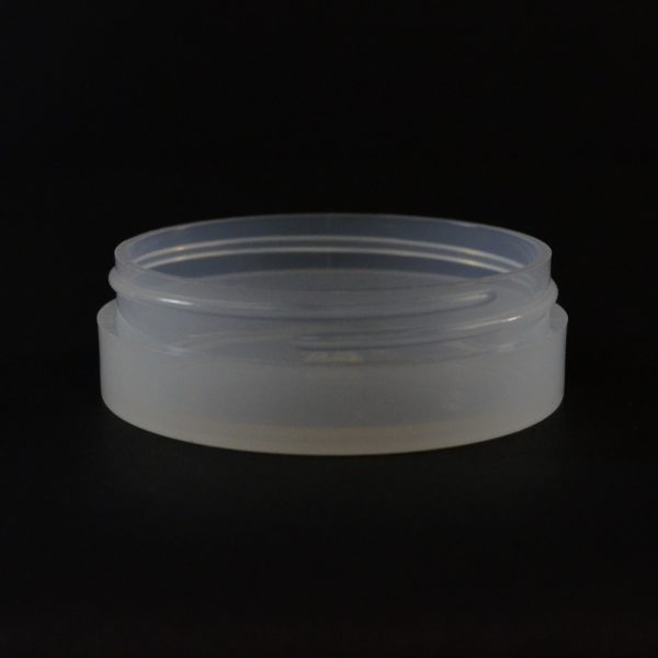 Plastic Jar 1 oz. Thick Wall Straight Base Natural PP 70-400_1453