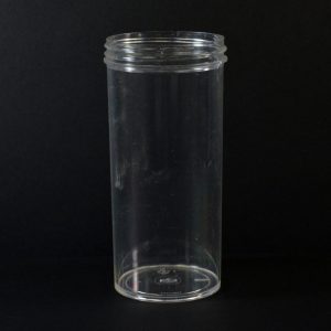 Plastic Jar 10 oz. Regular Wall Straight Base Clear PS 63-400_1313