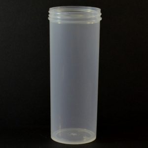 Plastic Jar 12 oz. Regular Wall Straight Base Natural PP 63-400_1317