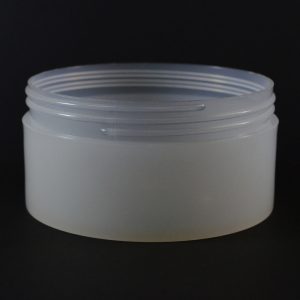 Plastic Jar 16 oz. Thick Wall Straight Base Natural PP 120-400_1498