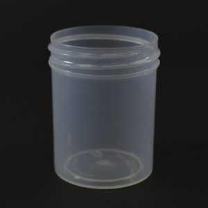 Plastic Jar 2 oz. Regular Wall Straight Base Natural PP 48-400_1269