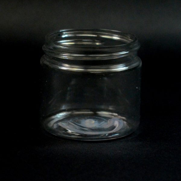 Plastic Jar 2 oz. Straight Sided PET Clear 48-400_1363