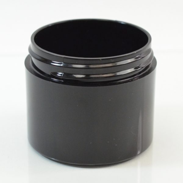 Plastic Jar 2 oz. Thick Wall PP Black 53-400_1458