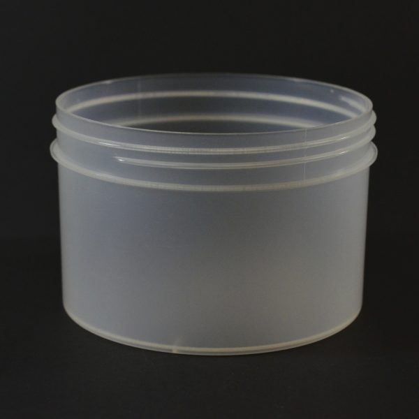 Plastic Jar 24 oz. Regular Wall Straight Base Natural PP 120-400_1332