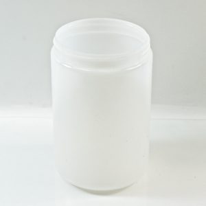 Plastic Jar 25 oz. Wide Mouth Natural HDPE 89-400_1346