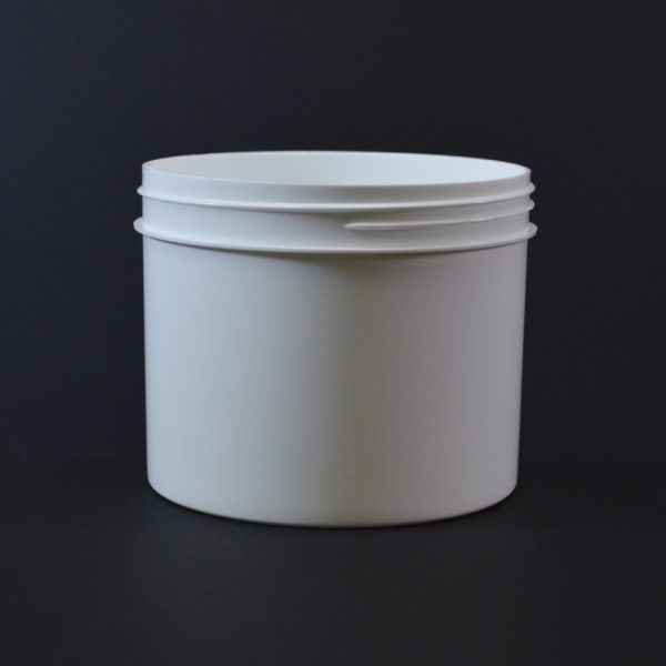 Plastic Jar 32 oz. Regular Wall Straight Base White PP 120-400_1336