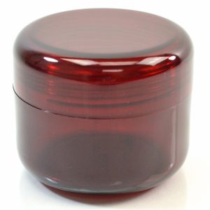 Plastic Jar 4 oz. Mode PET Dark Red 70SP_1426