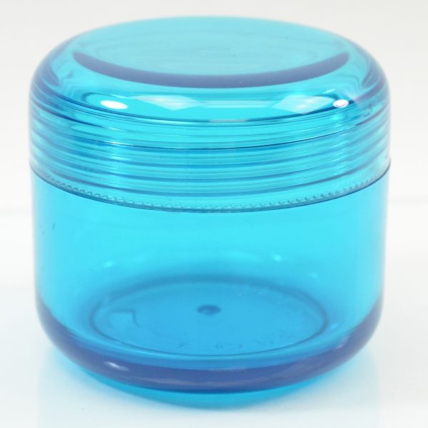 Plastic Jar 4 oz. Mode PET Light Blue 70SP_1431