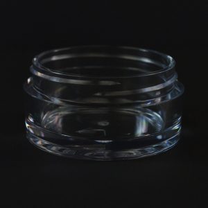 Plastic Jar 50ml Heavy Wall Low Profile Clear PETG 63-400_1509