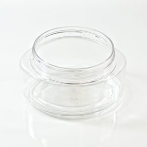 Plastic Jar 6 oz. Palermo Oval Clear PET 70-400_1225