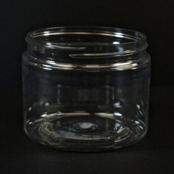 Plastic Jar 6 oz. Straight Sided PET Clear 70-400_1375