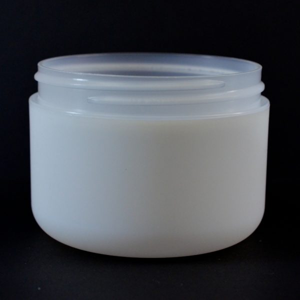 Plastic Jar 8 oz. Double Wall Round Base IMF PP-PS 89-400_1184