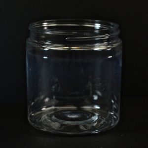 Plastic Jar 8 oz. Straight Sided PET Clear 70-400_1380