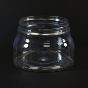 Plastic Jar 8 oz. Tuscany Clear PET 70-400_1396