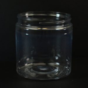 Plastic Jar 8 oz. Wide Mouth Clear PET 70-400_1379
