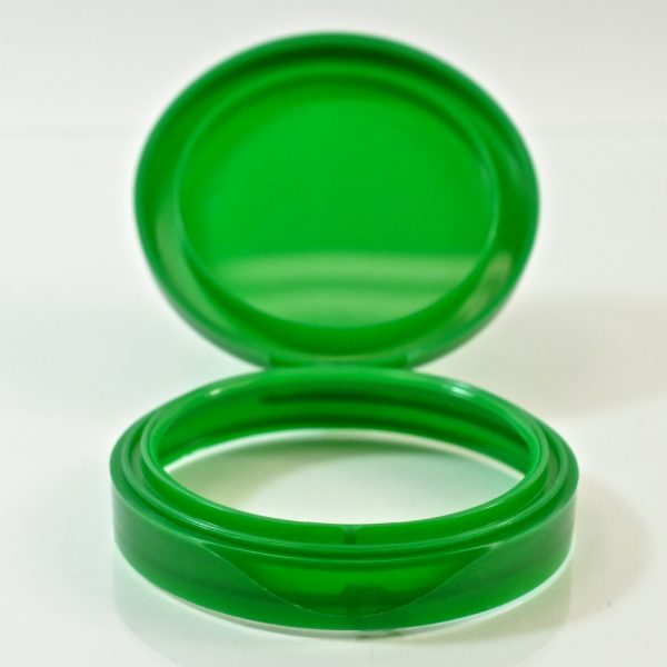 Plastic Symphony Jar Lid 70mm Green_1866