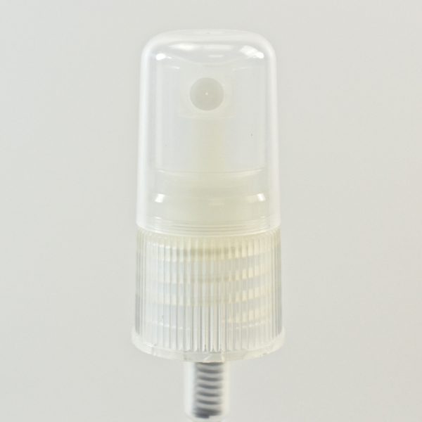 Spray Pump 18-415 Fine Mist Clear Ribbed DT_1631