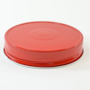 Tin Cap 70G-450 Red-White with Button_1764