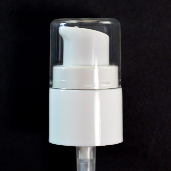 Treatment Pump 20-410 White with Clear Hood_1618