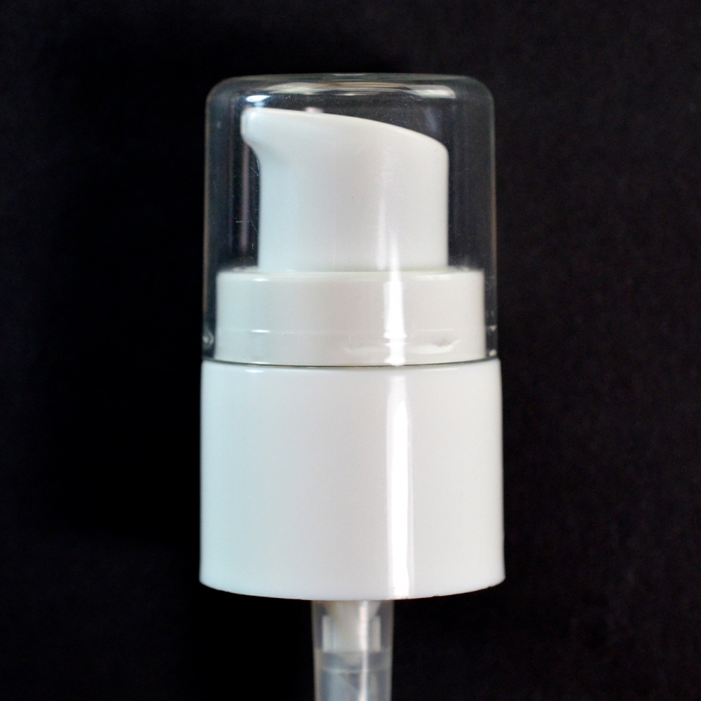 20/410 Treatment Pump White with Clear Hood