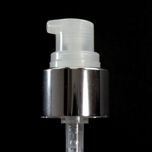 Treatment Pump 24-410 Natural with Shiny Silver Collar_1595