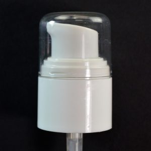 Treatment Pump 24-410 White with Clear Hood_1626