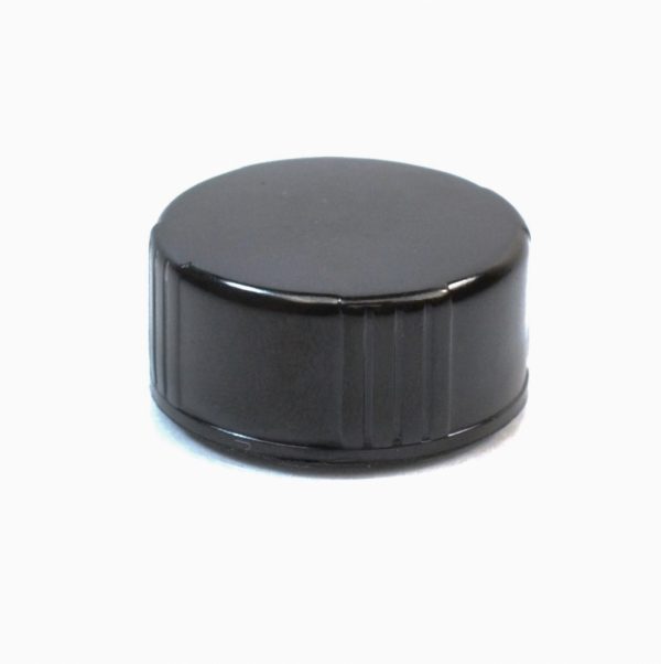 20-400 Black Phenolic Cone Lined Cap_2155
