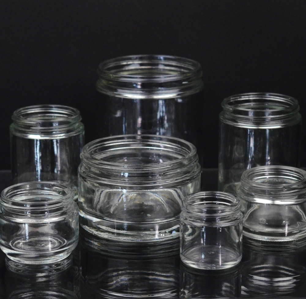Glass jars