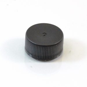 Plastic Cap 20-400 RMX Black Ribbed_2846