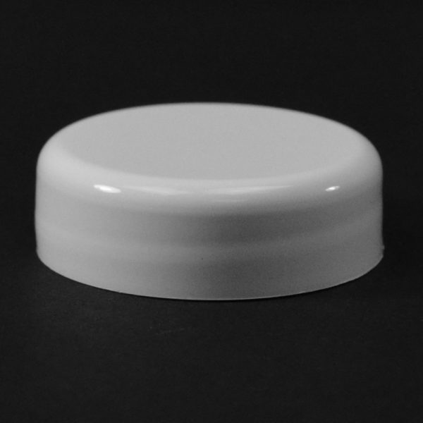 Plastic Cap CT Smooth Dome White PP 33-400 DD_2594
