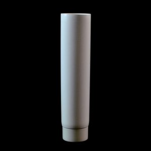 Plastic Tube 2 oz. Collapsible White Smooth Cap MDPE_2934