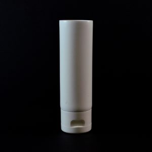 Plastic Tube 3 oz. Collapsible White Smooth FlipTop Cap MDPE_2936