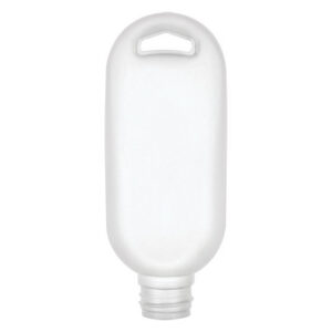 White squeeze bottle with a handle.